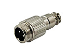 Штекер GX12 M12 2-pin, 125V/5A, на кабель