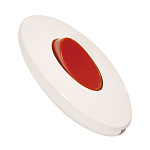 Выключатель проходной Makel для бра, бело-красный