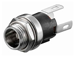 Гнездо DC 5.5/2.1mm на корпус, с выключением, Ni/Pl
