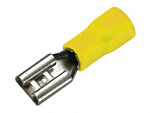 Гнездо 6.35mm FDD5.5-250 (4.0-6.0mm), желтый