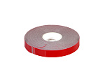 Скотч двухсторонний красный на серой основе 20мм 5м Rexant