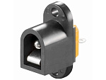 Гнездо DC 5.5/2.1mm на корпус, Ni/Pl/Tex