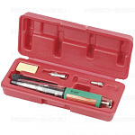 Газовый паяльник с набором насадок в футляре 1PK-GS003N Pro`sKit