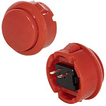 Кнопка RC-1009-30-R OFF-(ON), 12V/12A, 2c красная
