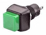 Кнопка RWD-205 OFF-ON, 250V/2A, 2c черно-зеленая