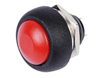 Кнопка M12 PBS-33B OFF-(ON), 250V/1A, 2c красная