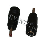 Переходник гнездо 5.5/2.1mm на штекер 3.5/1.35mm