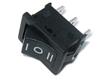 Переключатель RWB-205 ON-OFF-ON, 250V/3A, 3c черный