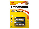 Элемент питания Panasonic Alkaline Power AAA(LR03) 1.5V BL4