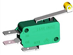Микропереключатель RWA-307, пластина+ролик, 250V/16A, 3c