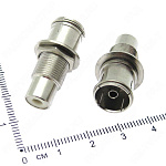 Переходник гнездо RCA - гнездо TV, Ni