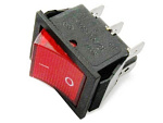 Выключатель RWB-506 ON-ON neon, 250V/35A, 6c красный