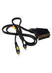 Шнур соединительный Luxmann SCART-2RCA 2.0m