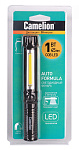 Фонарь Camelion LED51521, 1LED(45lm)+COB(45lm), 2 режима, 3*AAA, магнит