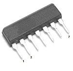 Микросхема TA7330P, SIP7