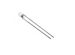 Светодиод 3мм R 20mA 1.9-2.1V (красный)