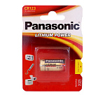 Элемент питания Panasonic Lithium Power CR123 3V BL1