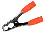 Зажим "крокодил" 120 mm (200A), красный