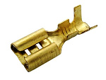 Гнездо 4.8mm, пайка с обжимом