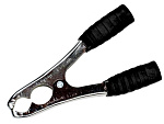 Зажим "крокодил" 120 mm (200A), черный