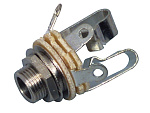 Гнездо 3.5 mm стерео на корпус, Ni/Tex