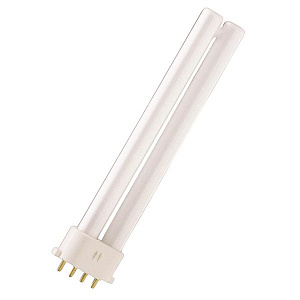 Philips PL-S 9W/830 2G7 4-pin 2-балонная теплый белый свет